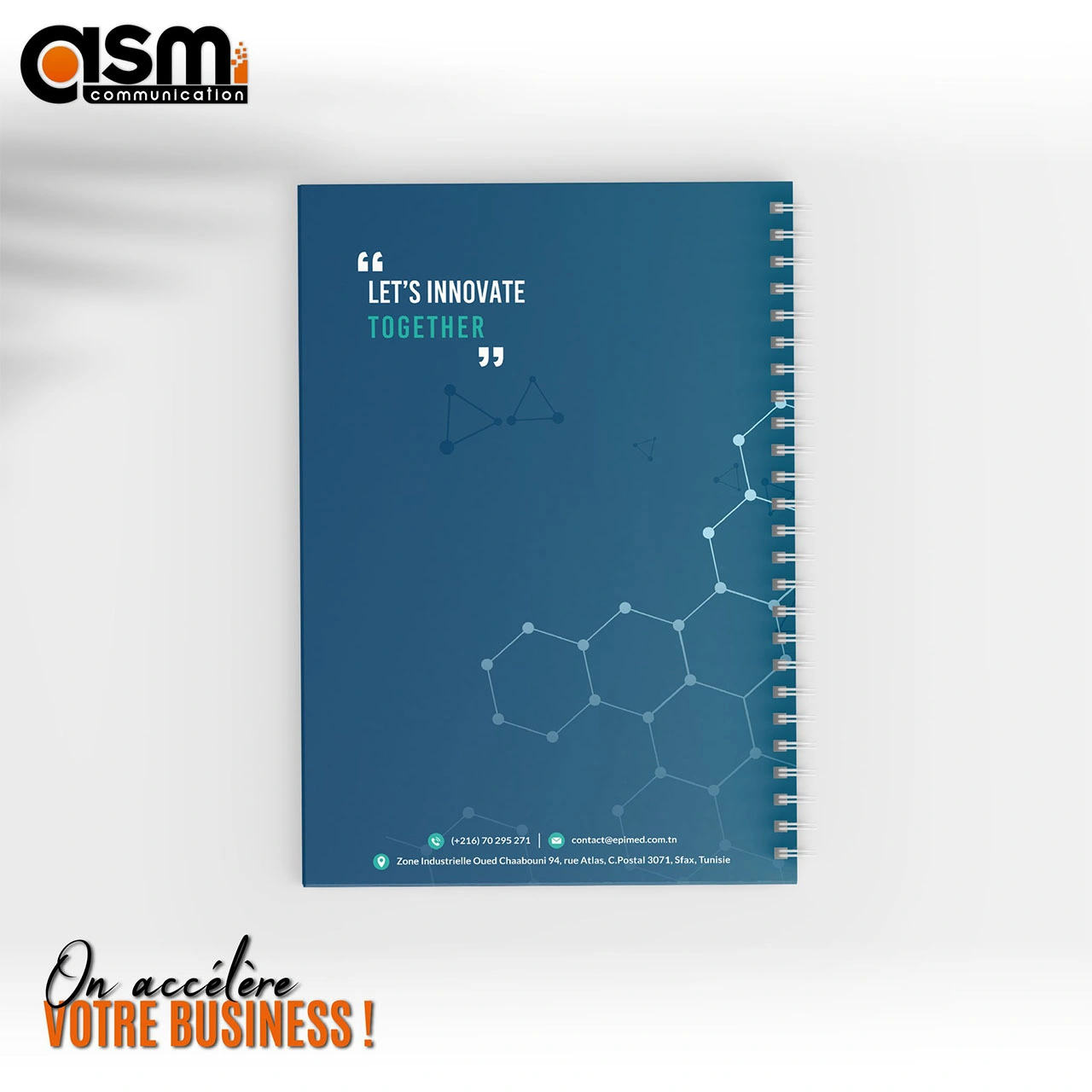 supports de communication professionnels Tunisie