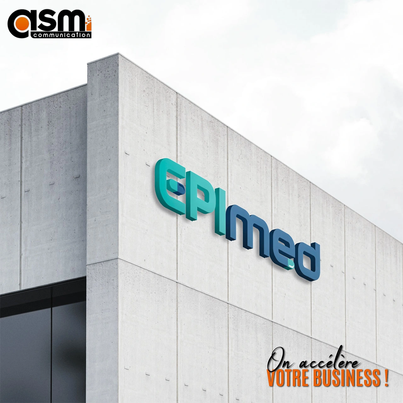 identité visuelle pharmaceutique Tunisie