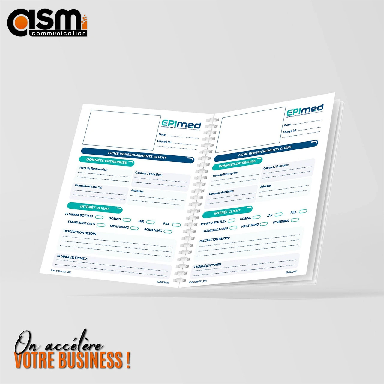 supports de communication professionnels Tunisie